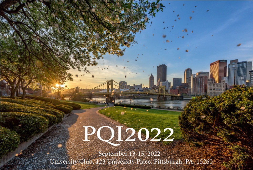 PQI 2022 event feature image of Pittsburgh skyline. 