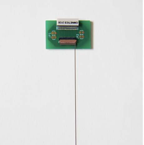 Stainless steel neural probe