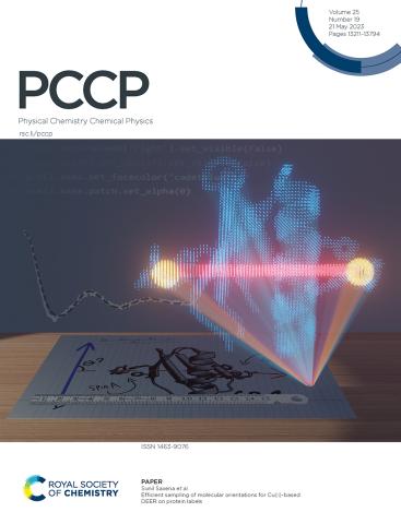 Physical Chemistry Chemical Physics cover